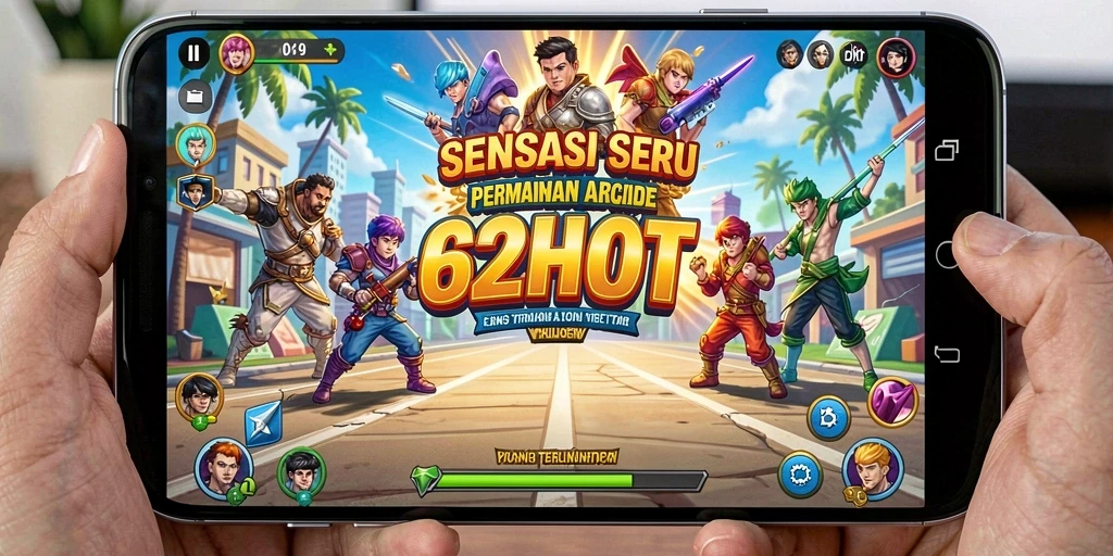Screenshot gameplay 62HOT menampilkan aksi seru dan grafis menarik.