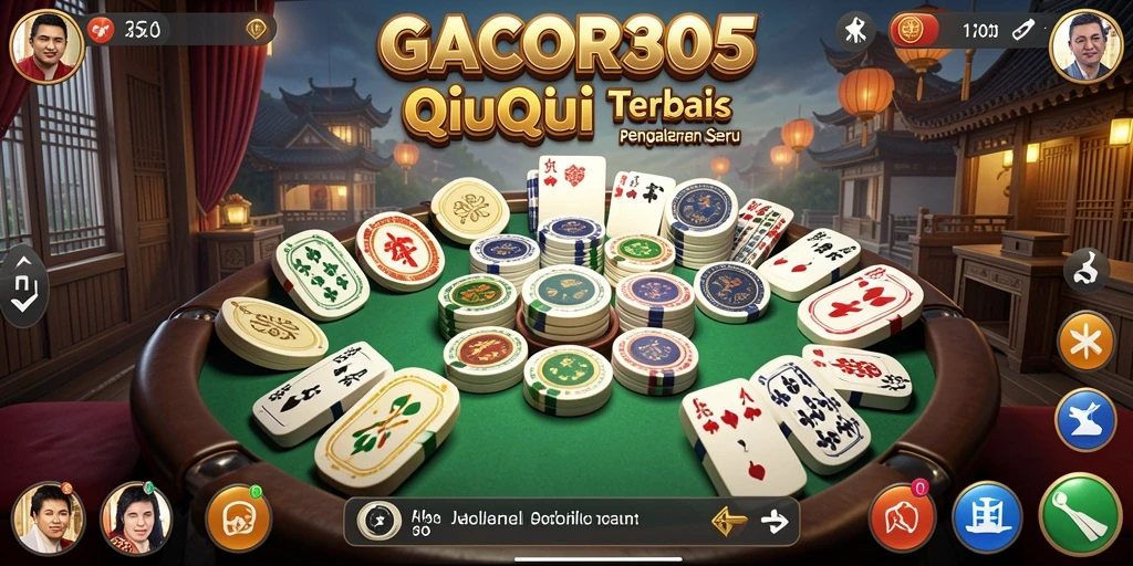 Screenshot gameplay QiuQiu dalam GACOR305 yang menampilkan aksi seru.