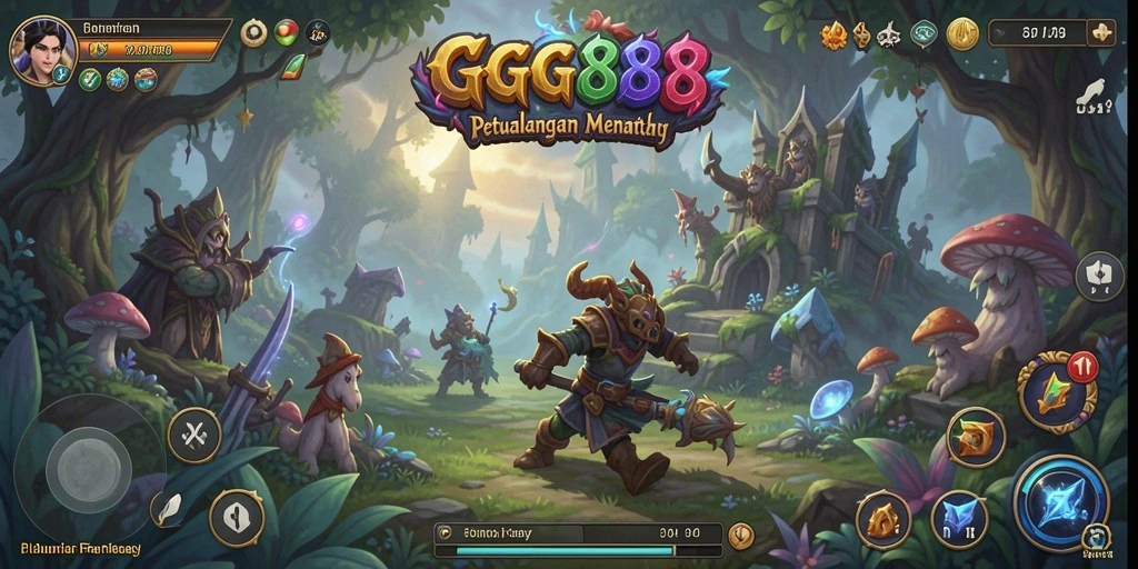 Tampilan gameplay GGG888 yang memukau dan penuh aksi.
