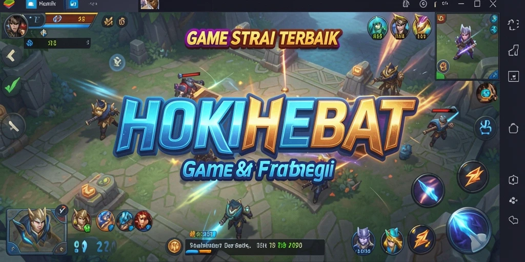 Tangkapan layar dari gameplay HOKIHEBAT dengan aksi strategis yang menarik.