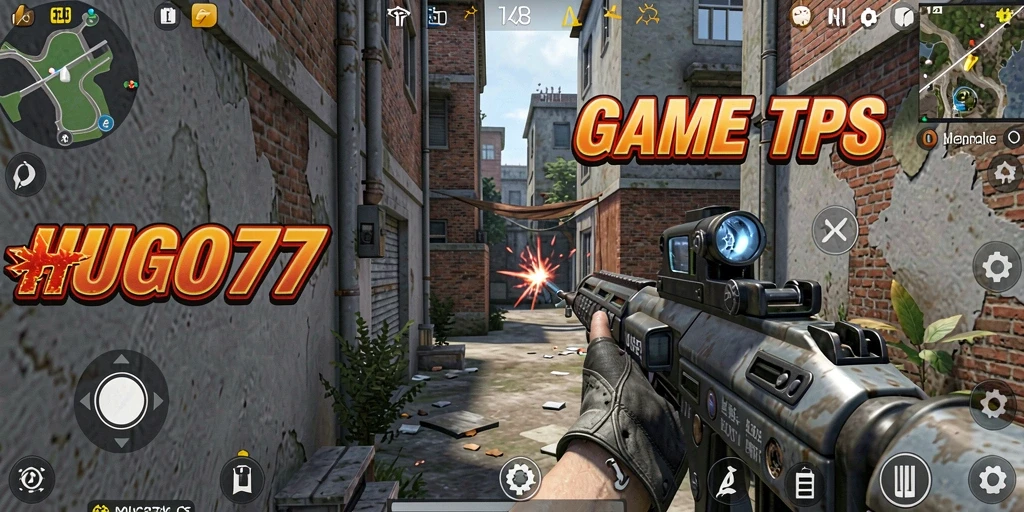 Gameplay mendebarkan di HUGO77 dengan aksi tembak menembak.