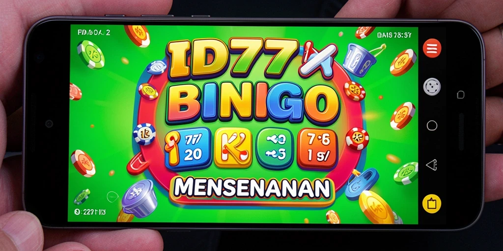 Tampilan gameplay seru dalam ID777 dengan suasana bingo yang menggembirakan.