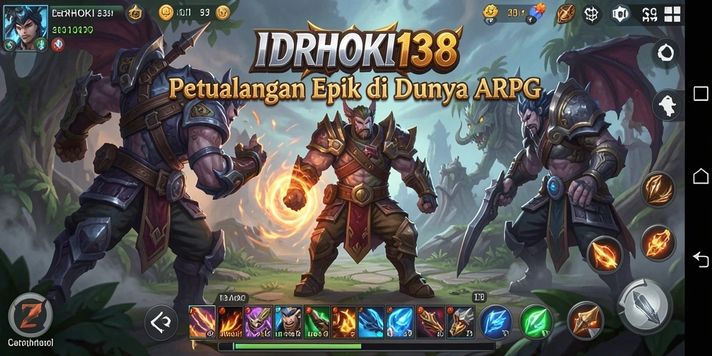 Tampilan gameplay mendebarkan di <strong>IDRHOKI138</strong> dengan aksi pertempuran seru.