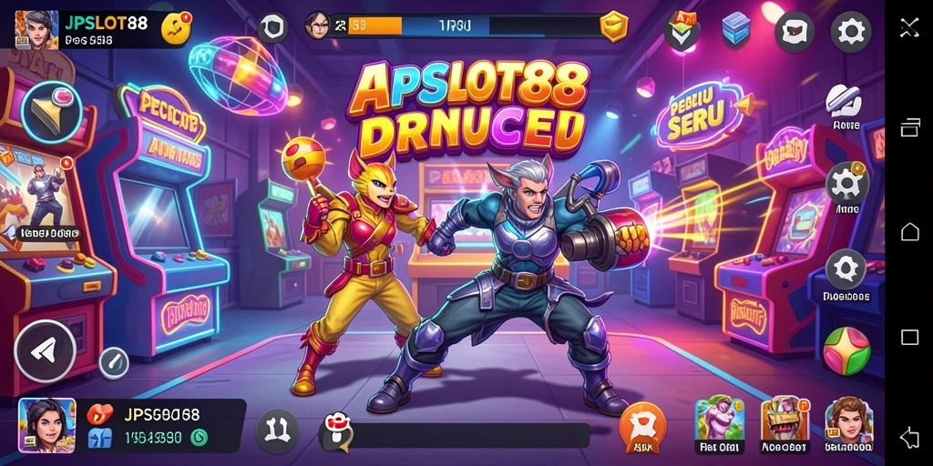 Tampilan menarik gameplay JPSLOT88 yang penuh warna dan seru.