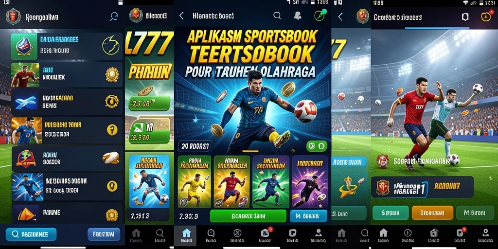 Tampilan menarik dan interaktif dari gameplay Sportsbook L777.