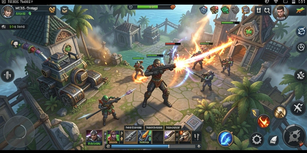Tampilan gameplay ME355 yang mendebarkan dan penuh strategi.