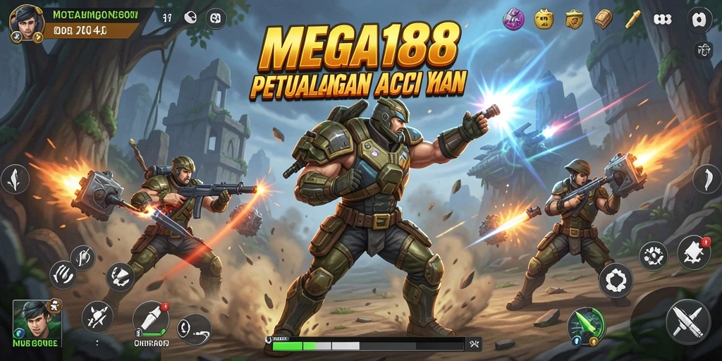 Gameplay seru dan grafik memukau di MEGA188.