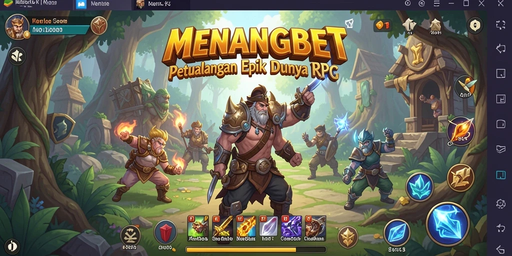 Tampilan gameplay MENANGBET yang seru dan mendebarkan.